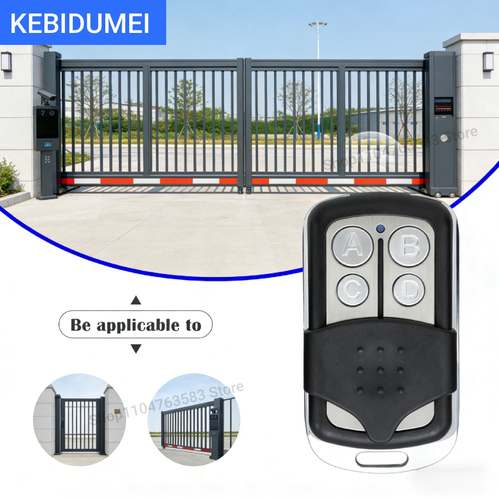 433Mhz RF Smart Copy Remote Control SMC5326 8 Dip Switch Fixed Code 4CH 2CH Duplicator for Gate Garage Door Opener Alarm System