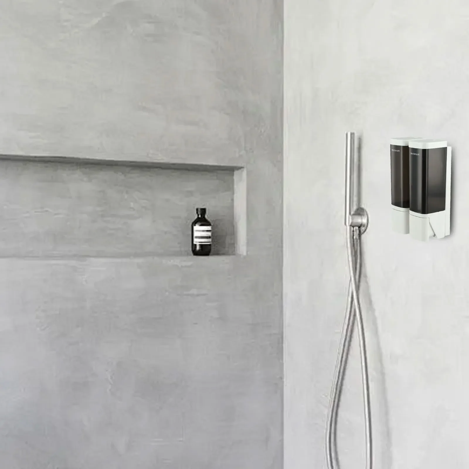 Bathroom Decor Pump Bottle Transparent Soap Level Monitor Easy Installation Elegant Aesthetic Flexible Installation Options
