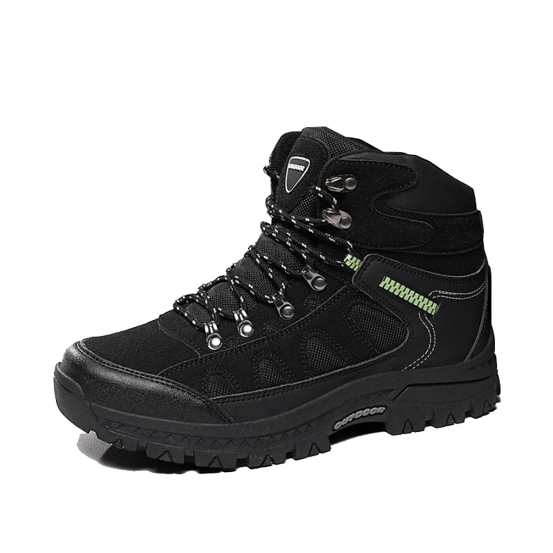 

New large size men's fashion sports casual shoes thick sole anti-slip wear comfortable high quality hiking shoes