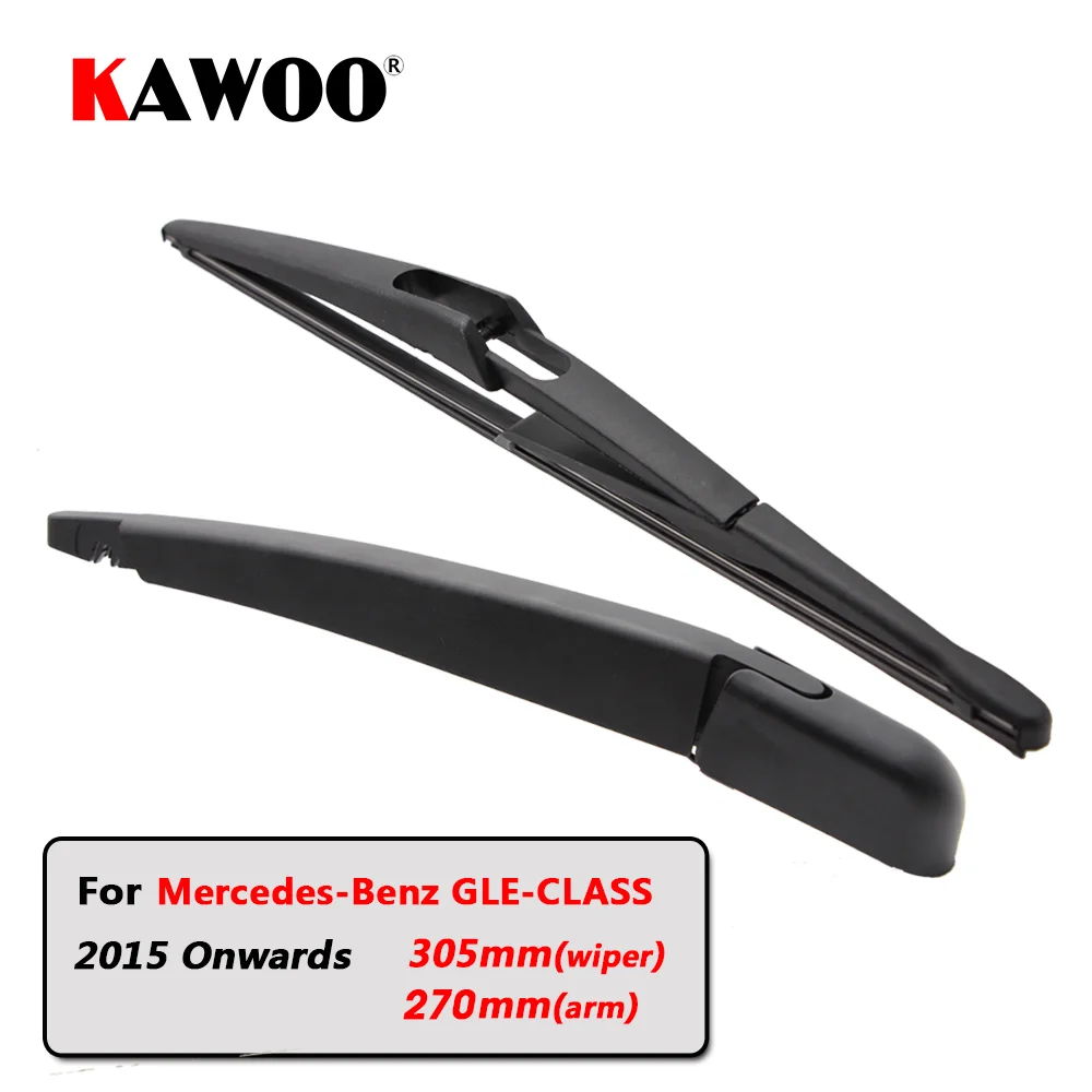 

KAWOO Car Rear Wiper Blades Back Window Wipers Arm For Mercedes-Benz GLE-CLASS Hatchback (2015 Onwards) 305mm Windscreen Blade