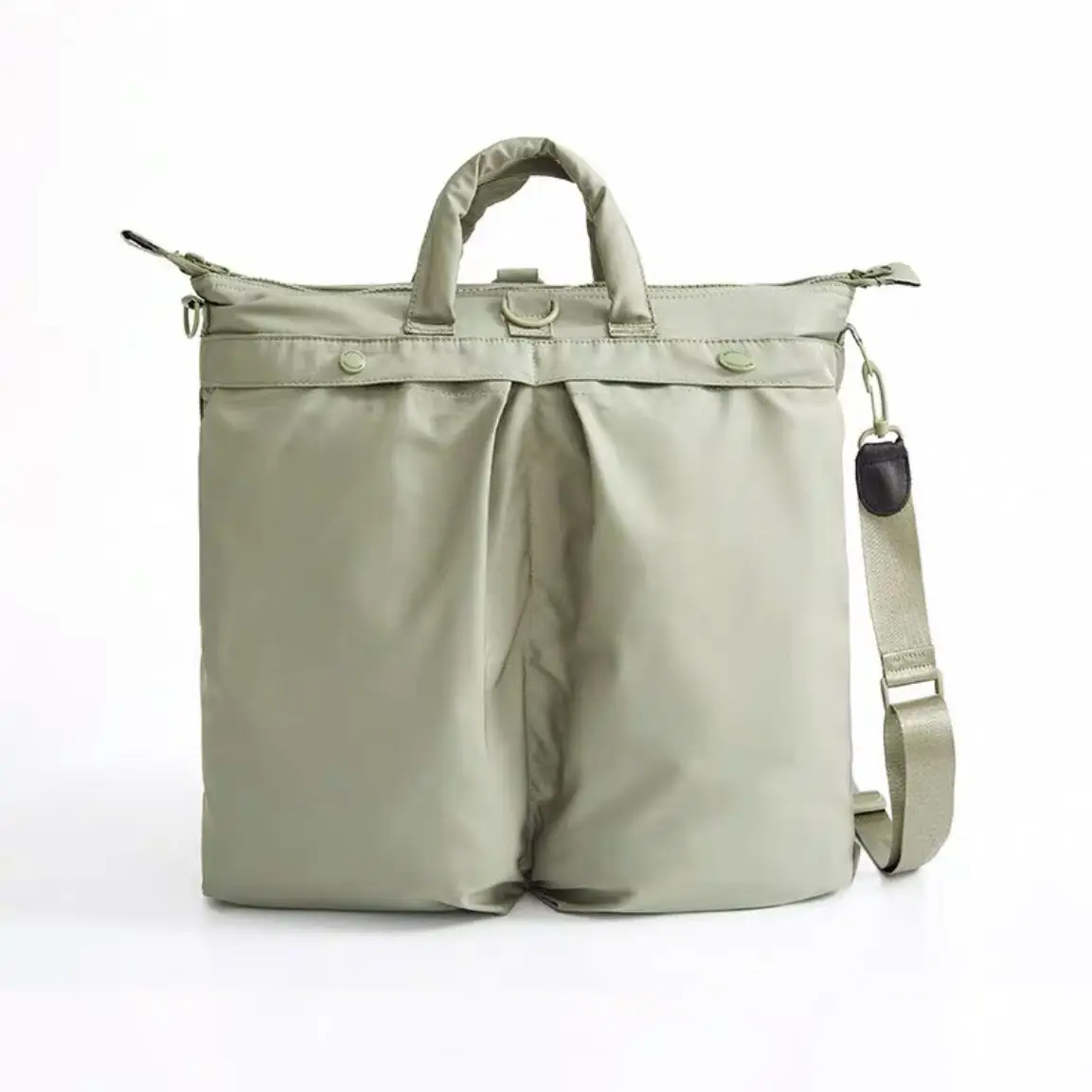 Bolso cruzado clásico de estilo japonés para hombre, riñonera de gran tamaño, tela de nailon impermeable, bolso de hombro individual, 2024SS