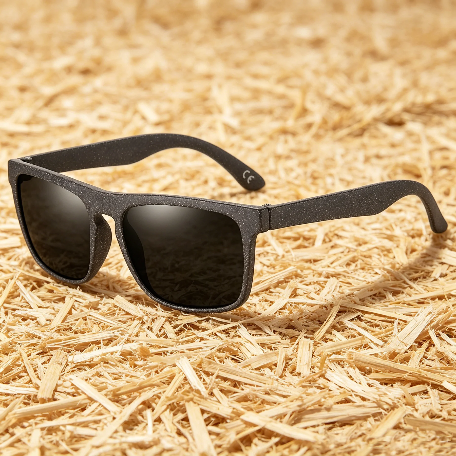 XSW Autumn New Degradable Sunglasses Men's And Women's Driver Sunshade Men's Retro Sunglasses Men's Square Summer UV400 Oculo
