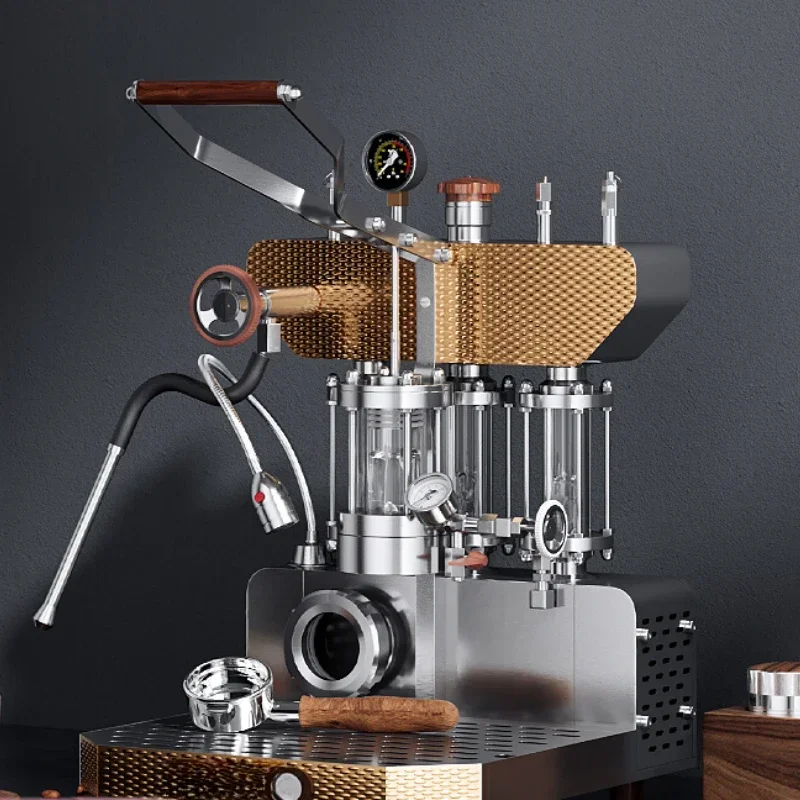 Hand Press Coffee Machine Home Commercial Tie Rod Espresso  Manual Transformer Extraction