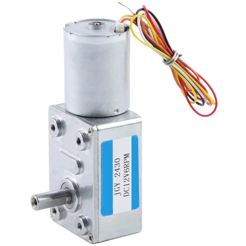 AB41-Turbine Worm Gear Motor Low Noise Self-Locking All Metal Gear Motor All Metal Gear Motor