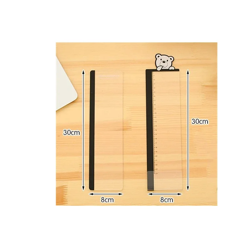 1PCS Acrylic Monitor Message Memo Board for Sticky Notes Tabs School Office Supplies