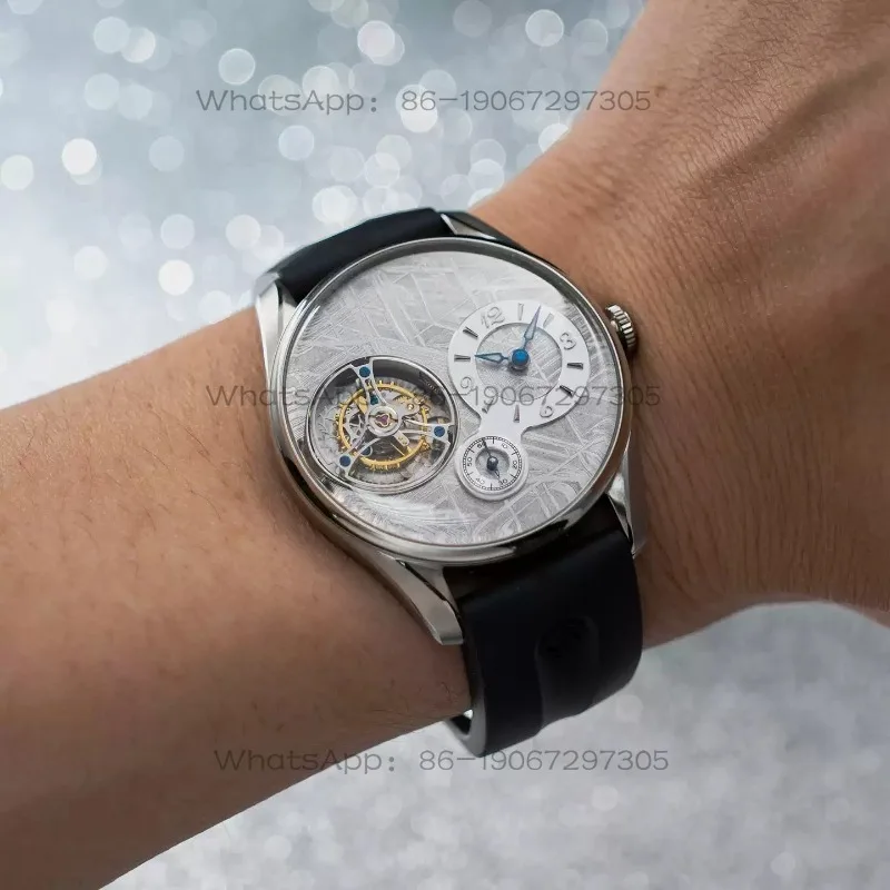 Cal 8325x Tourbillon Mechanical Men's Casual Watch Flying Suspension
