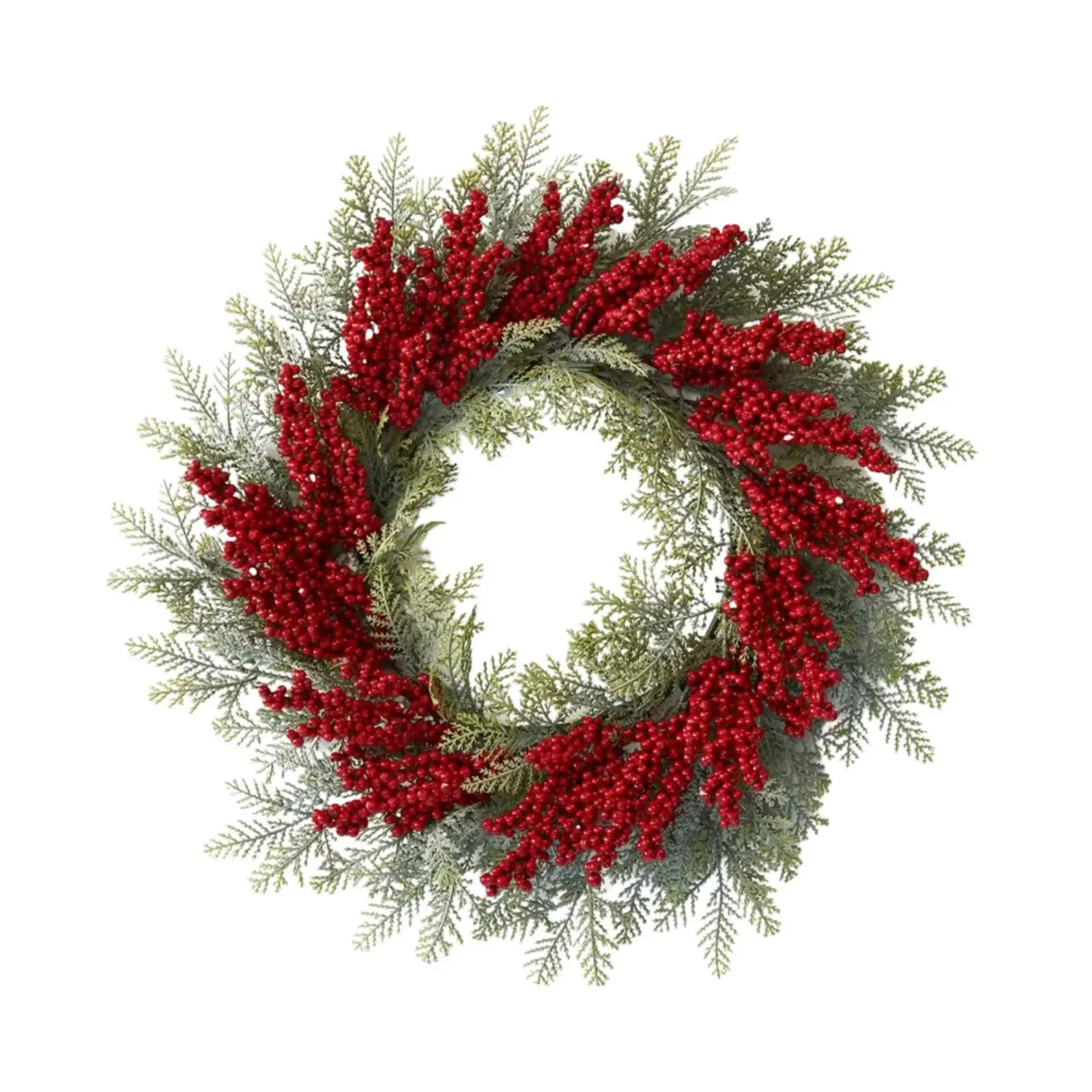 

Christmas Wreath for Front Door Realistic Decorative Christmas Decoration Small