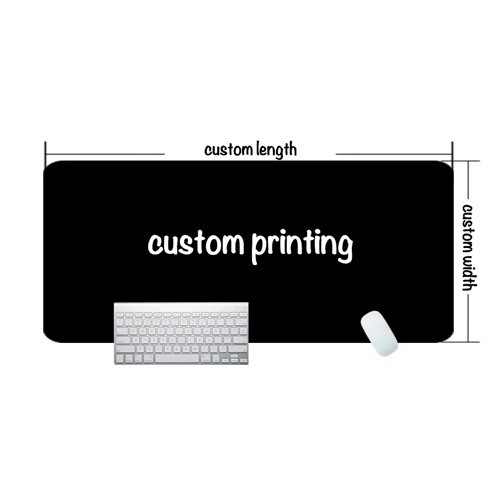 

Custom Playmat Mouse Pad Locking Edge Deskmat Gaming Anti-slip Image Tabletop Gaming Mat 1000x500 Mousepad,DIY Gamer Mouse Mat