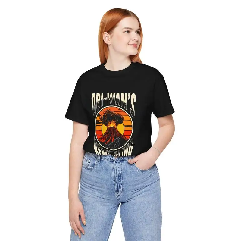 

Футболка «Перемоделирование Оби Ван» Пародия с героями мультфильмов для 3XL 4XL 5XL
