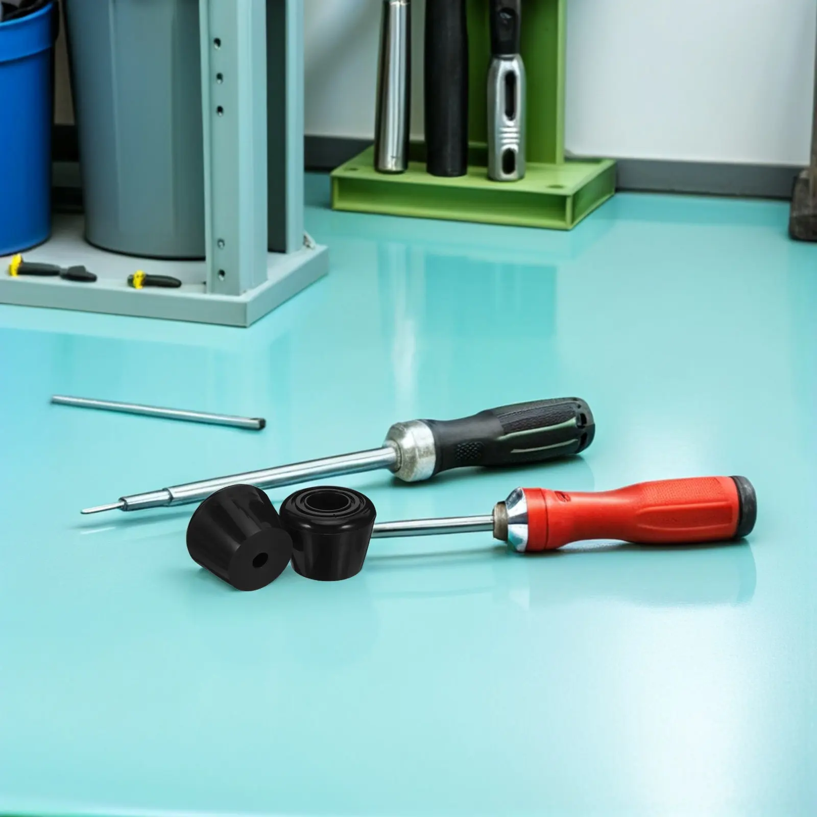 

2Pcs Roller Skate Toe Stop Replacement Stopper Shock Absorbing Plastic Accessories for Quad Skates Outdoor Indoor