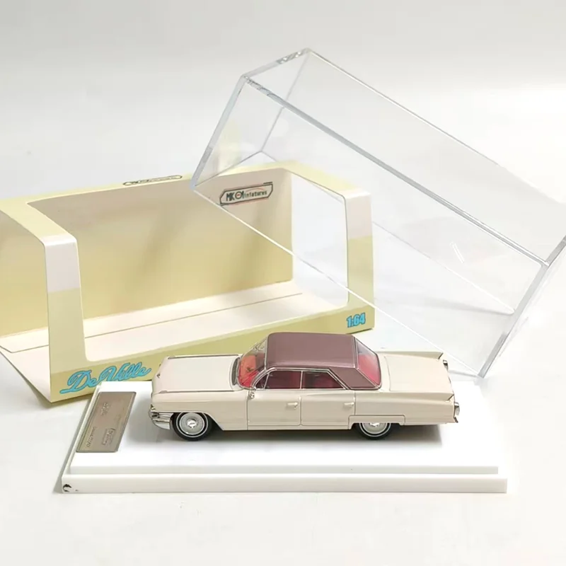 

MK Miniatures 1:64 Scale Cadi DeVille Alloy Car Model Simulation Toy desktop Collection Gift Static Display Souvenir