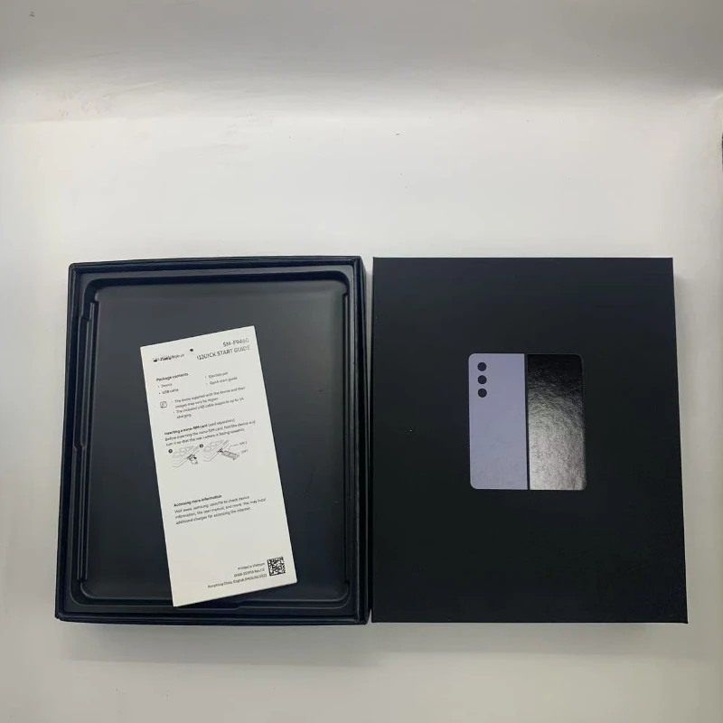 

Retail Empty Packing Box For Samsung Galaxy Z Fold 5/Z Fold5 Retail Box Mobile Phone Packing Retail Box With User Manual