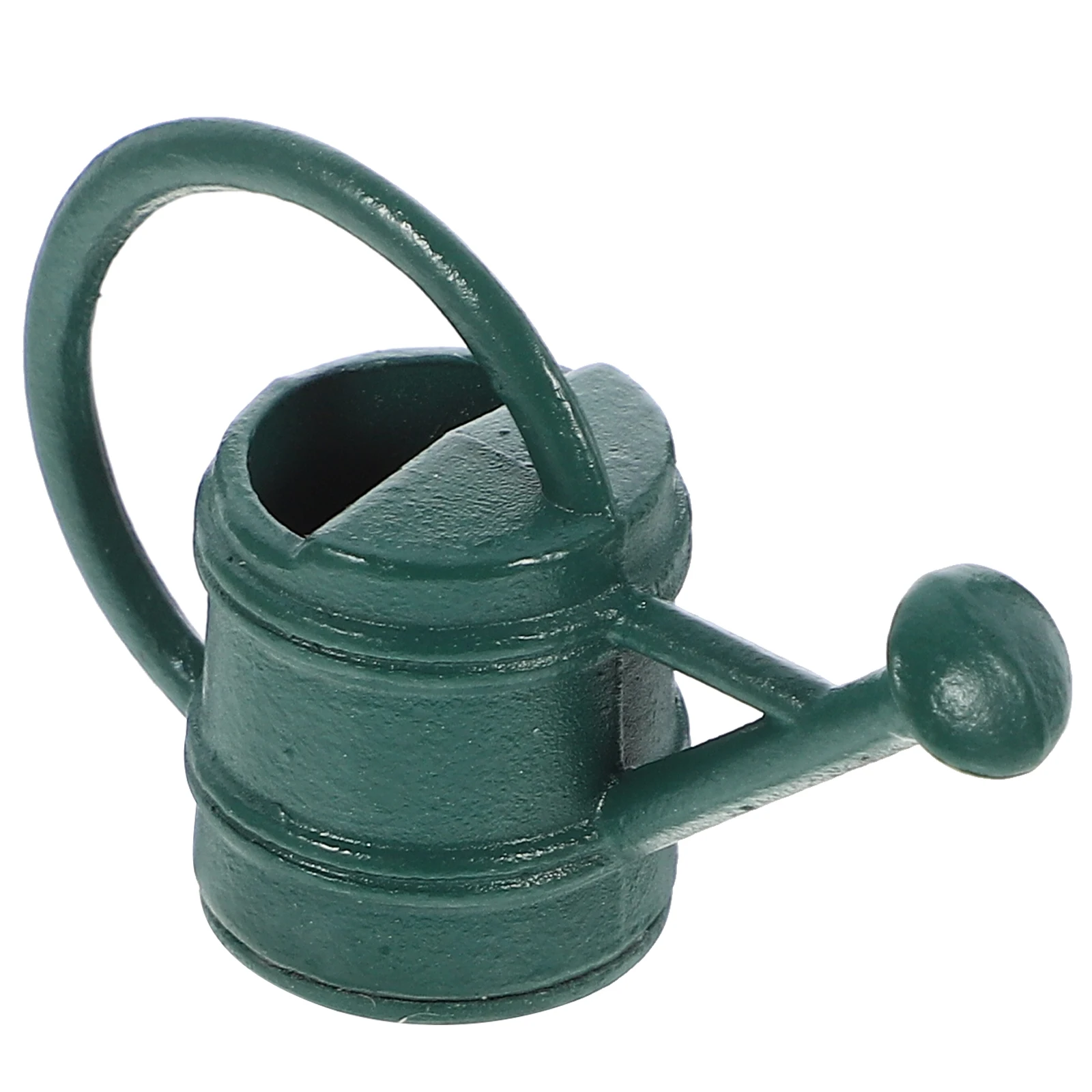 

Simulation Garden Tools Mini Water Can Lightweight Iron Material Compact Design Small Kettle Prop Tiny Watering Pot Flower Plant
