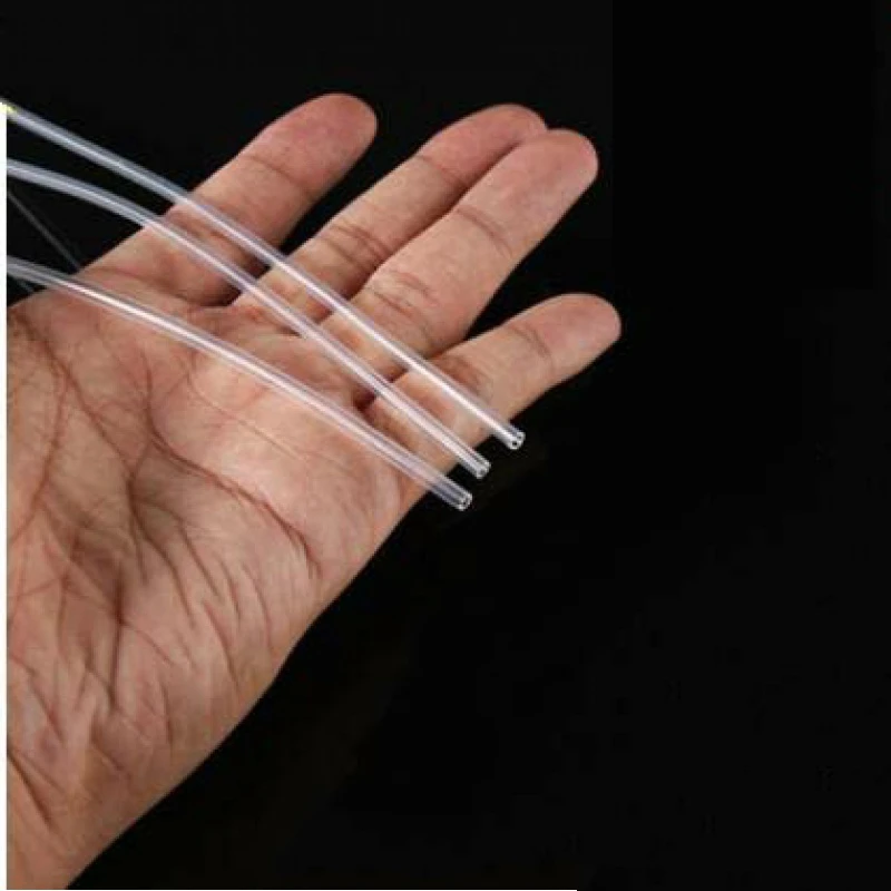 

2x4mm 100 meter 2mm id Transparent silica gel tube food grade silicone tube lucency silicon hose FDA tasteless capillary tubing