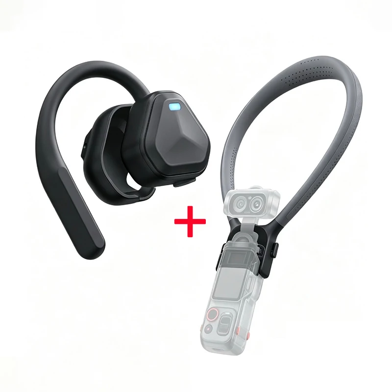 Insta360 POV Head Tracker With Neck Mount First-person Head Tracking Module in Stock of Head Movement for Insta360 Luna Ultra