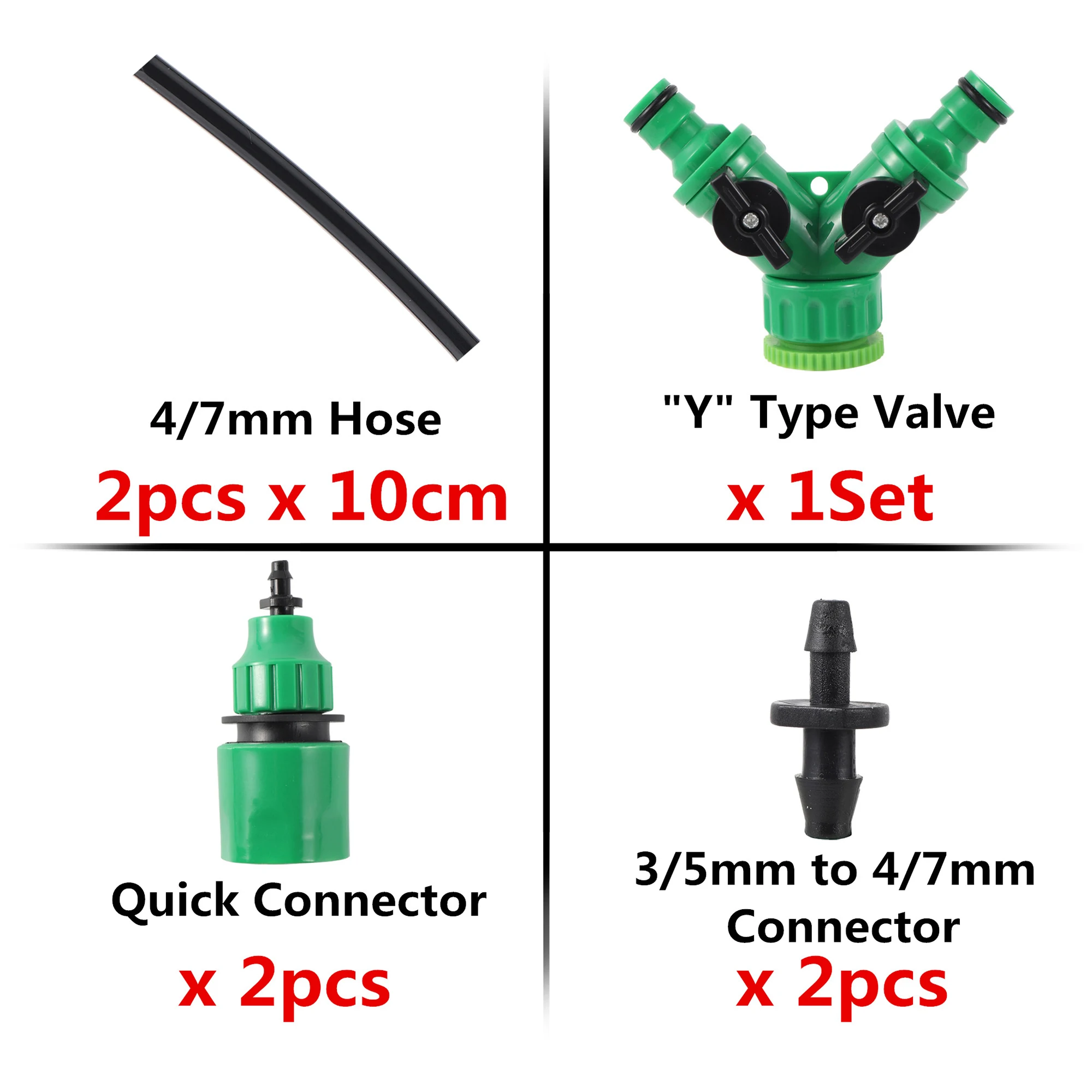 4/7mm 8/11mm złącze węża ogrodowego 16mm szybkie złącze do węża Adapter nawadnianie ogrodu wąż podlewanie akcesoria