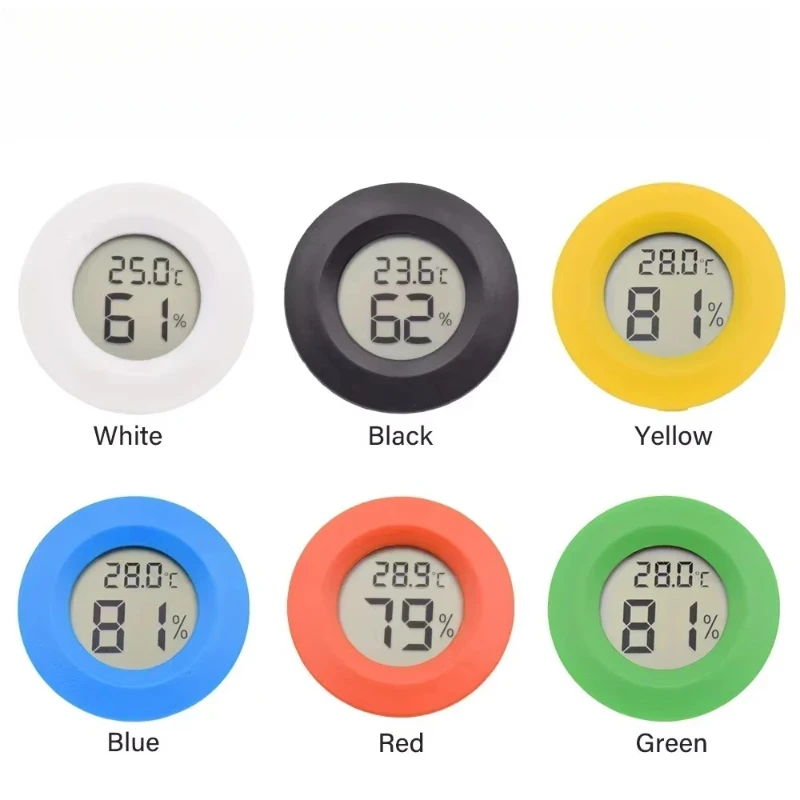 Reptile Aquarium Accessories Temperature Sensor High Precision Digital Humidifier Thermometer Pet Products Air Conditioning
