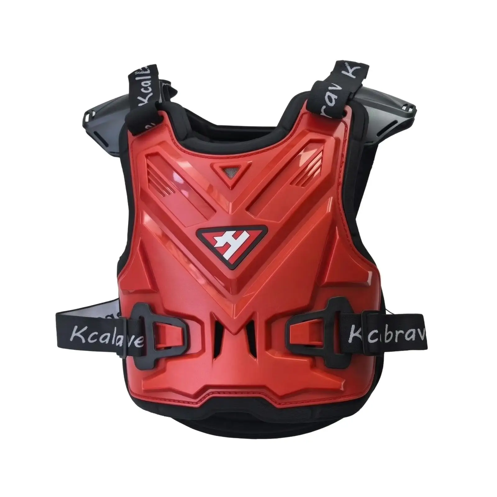 Motorcycle Chest Protector for Men Women Breathable Impact Guard Adjustable Shoulder Waist Straps PP Shell