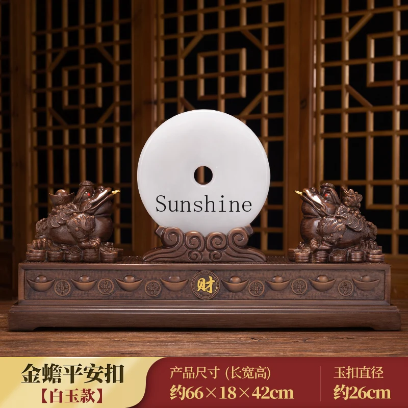 Ruyi auspicious ornament high-end Chinese entrance living room decoration housewarming gifts