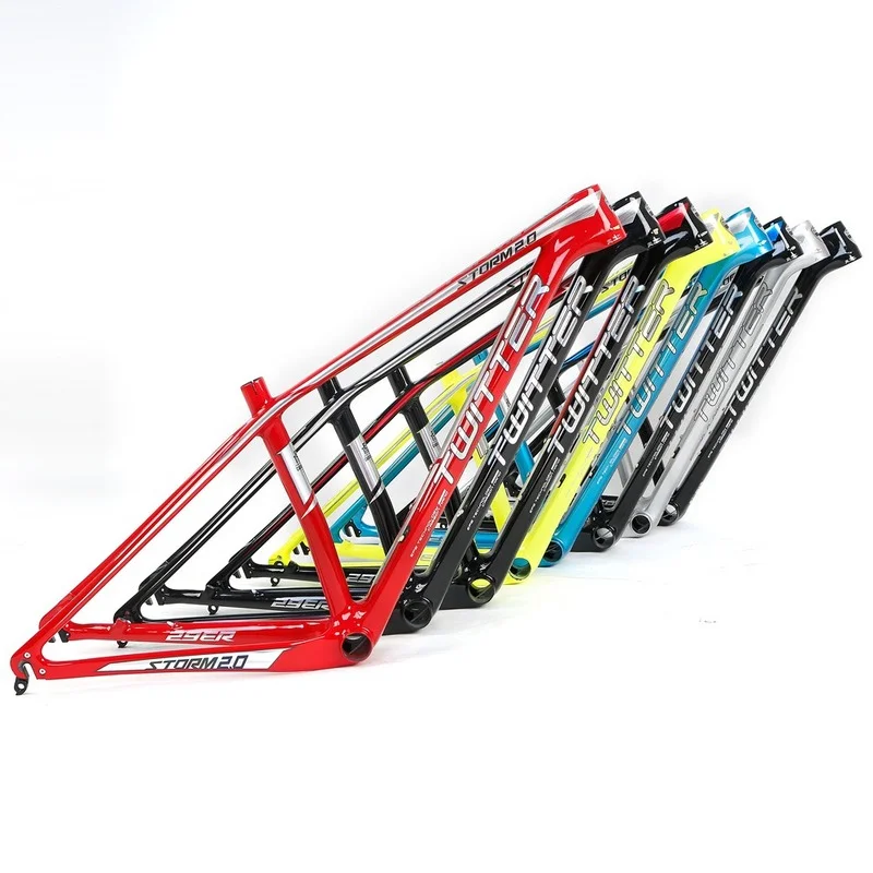 

TWITTEcarbon fiber bicycle frame RSTORM 2.0phase difference xc quick release version frameEPS technology off-road mountain frame