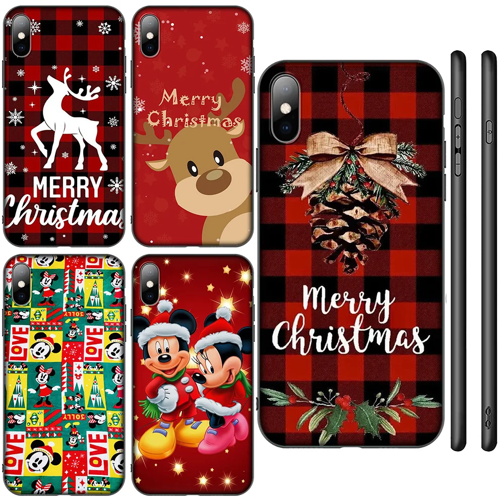 F-116 Merry Christmas Tree Deer gift Phone Case for Samsung Galaxy A41 A42 A71 A72 A73 J2 J4 J5 J6 J7 J8 A6 A7 Plus 2018