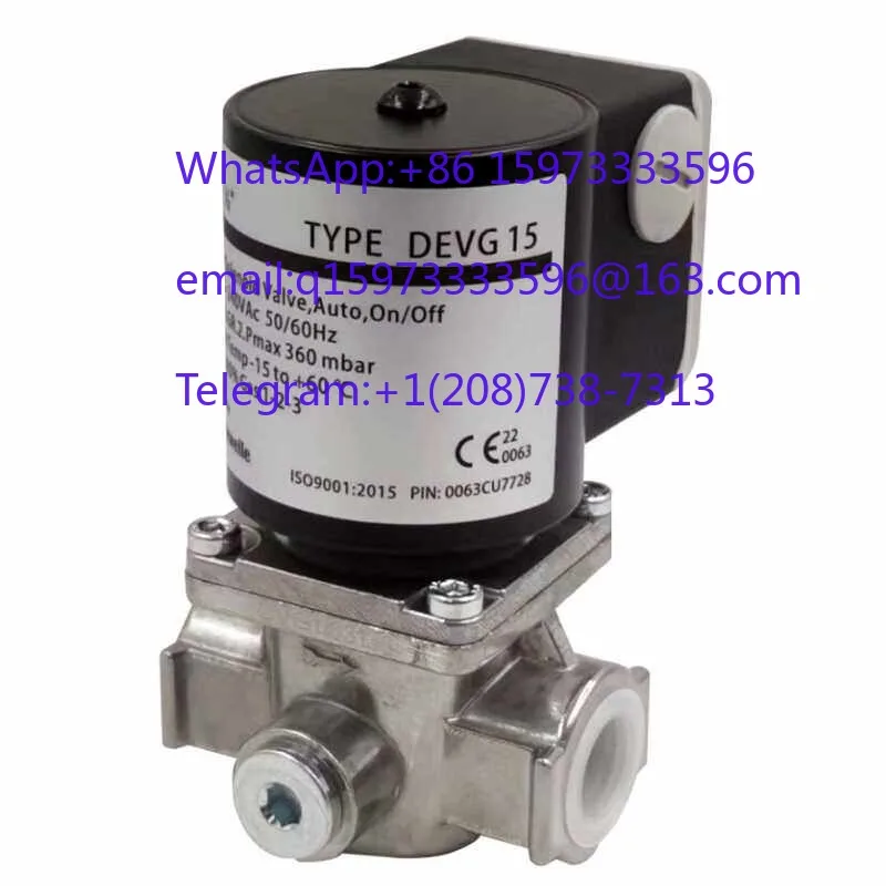 DEVG15/DEVG20/DEVG25/DEVG40/DEVG50 Gas Solenoid Shutoff and Cutoff Valve for Burner and Gas Line Safety