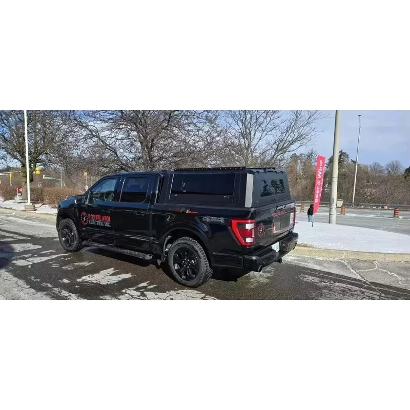 

Waterproof Anti-Rust Aluminum Pickup Truck Canopy F-150 Truck Bed Heavy-Duty Locking