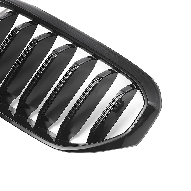 For BMW 5 Series G30 Single-Line 2021 2022 2023 Honeycomb Hood Front bumper mesh Racing grills Grill grille ABS Car Accesorios