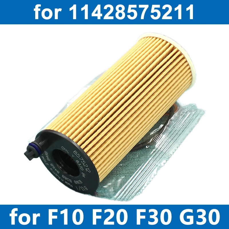 1/6/10PCS Car Oil Filter 11428575211 For F20 118i F30 G20 320i 320d F10 G30 520d 530 G12 730 F25 G01 X3 X4 F15 X5 Engine B47 B48