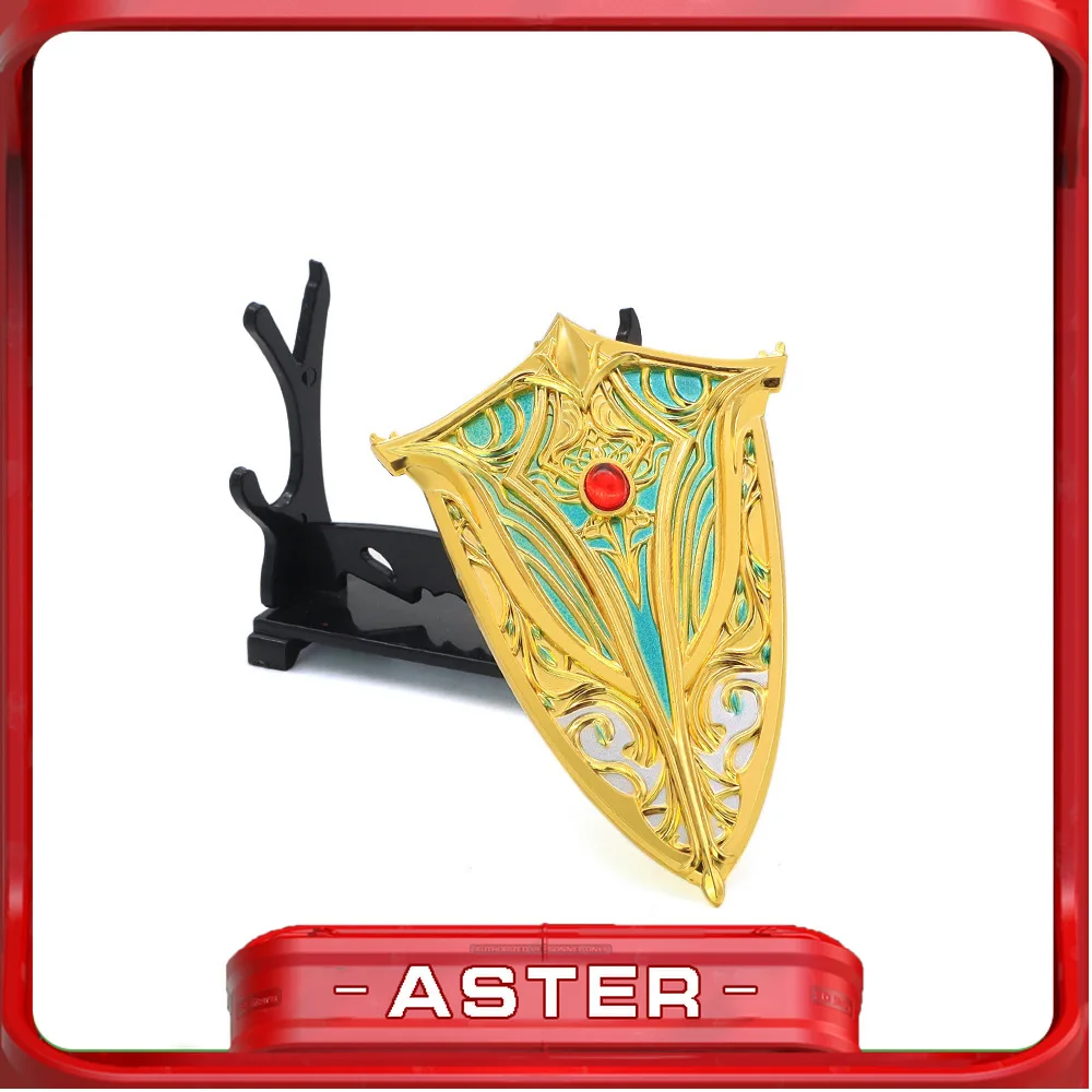 Baldur Game Shield Astarion The Walking of Fortress Victoria Zariel Karlach Wyll Astarion Metal Ornament Crafts Toys Gifts Boys