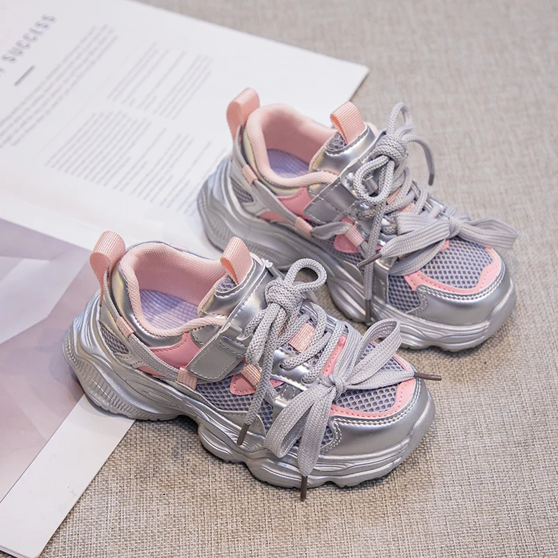 

Children Versatile Sneakers for Girls Fashion Sports Shoes for Toddlers Breathable Non-slip Kids School Running Shoes for Boys