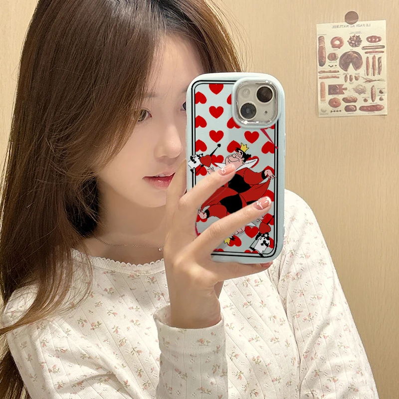 Disney Alice in Wonderland Case for OPPO A98 A93 A92 A78 A77 A74 A57 A54 A53 A31 A17 A16 F11 Reno 5 6Z 8 8T Pro 2020 4G 5G Cover