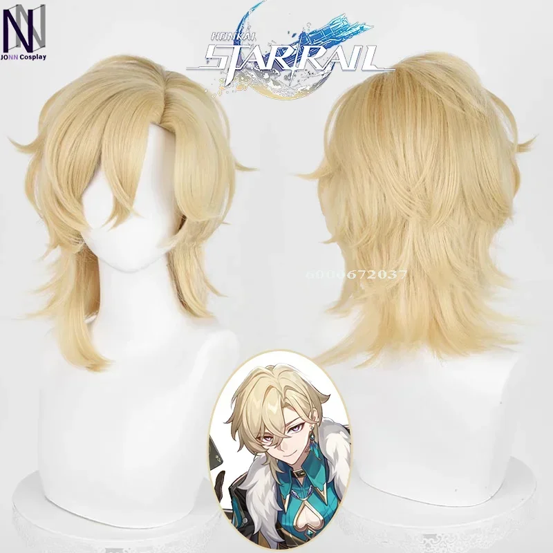 Honkai Star Rail Game Aventurine Cosplay Costume Wig Uniform Topaz Colleagues Interastral Peace Corp Halloween Men Women Fashion