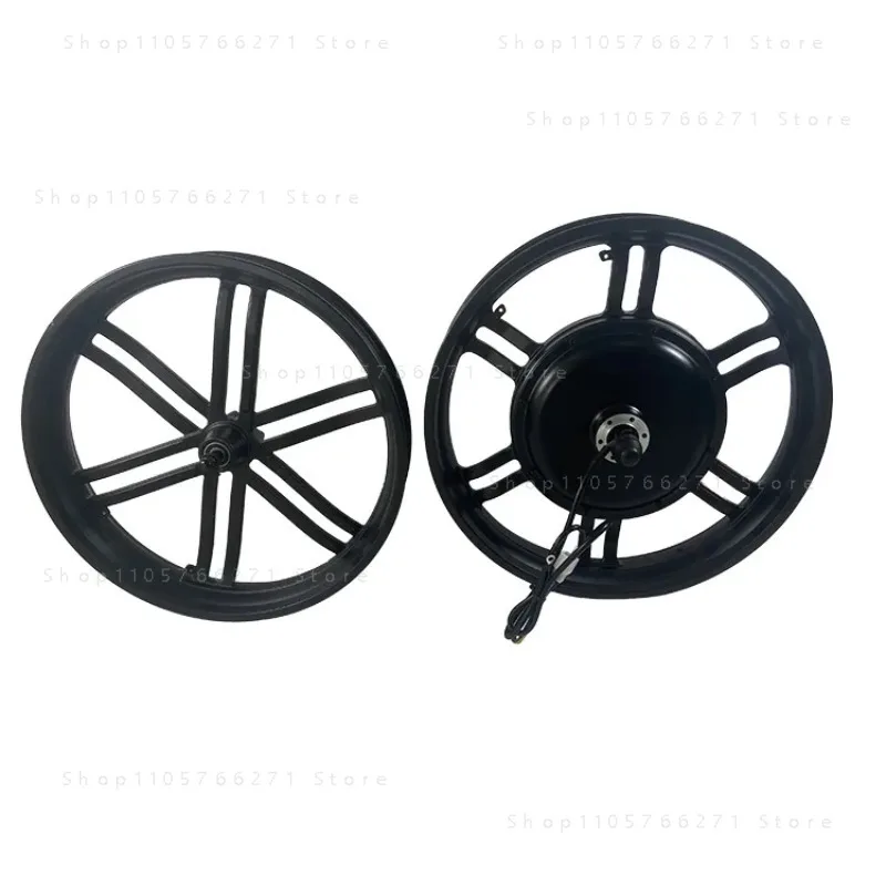 2000W60km/h20 Inch Toothless Fat Bicycle Front and Rear Wheels Snowmobile Off-road Vehicle Wheel Hub Motor 20x4.0