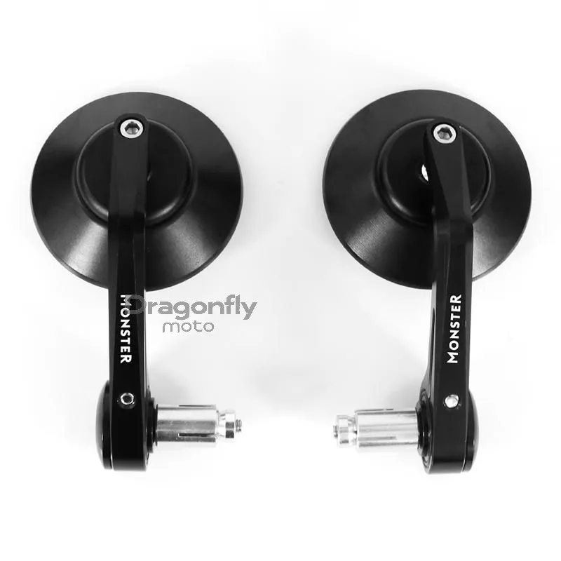 

Боковые зеркала заднего вида с ЧПУ для мотоцикла, ручка, торцевое зеркало, подходит для Ducati Monster 695 696 796 797 821 1100 1200 1200S 1200R S2R