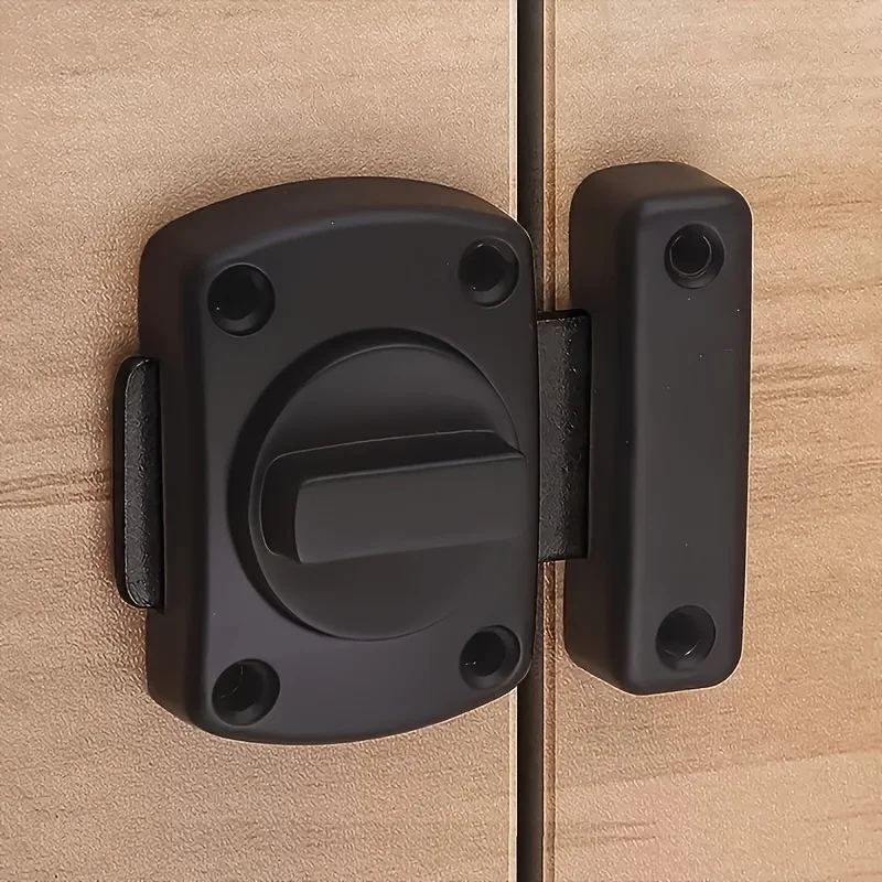 Door bolt, door catch, anti-theft bathroom latch, bedroom reverse-lock spring door latch, locking door lock