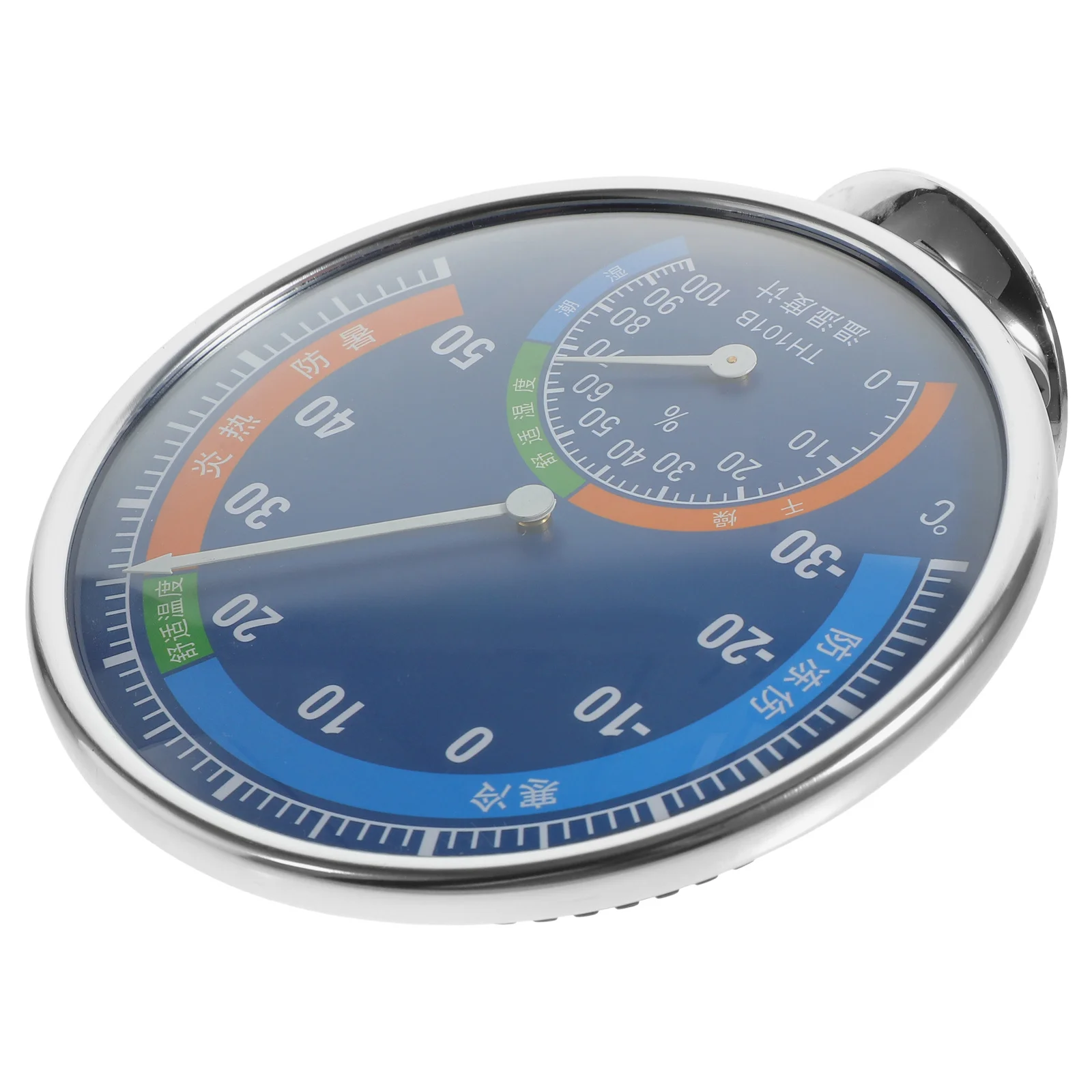 

1Pcs Wall Mounted Temperature Gauge Hygrometer Indoor Thermometer Durable ABS Material for Home Office Bedroom Living Room
