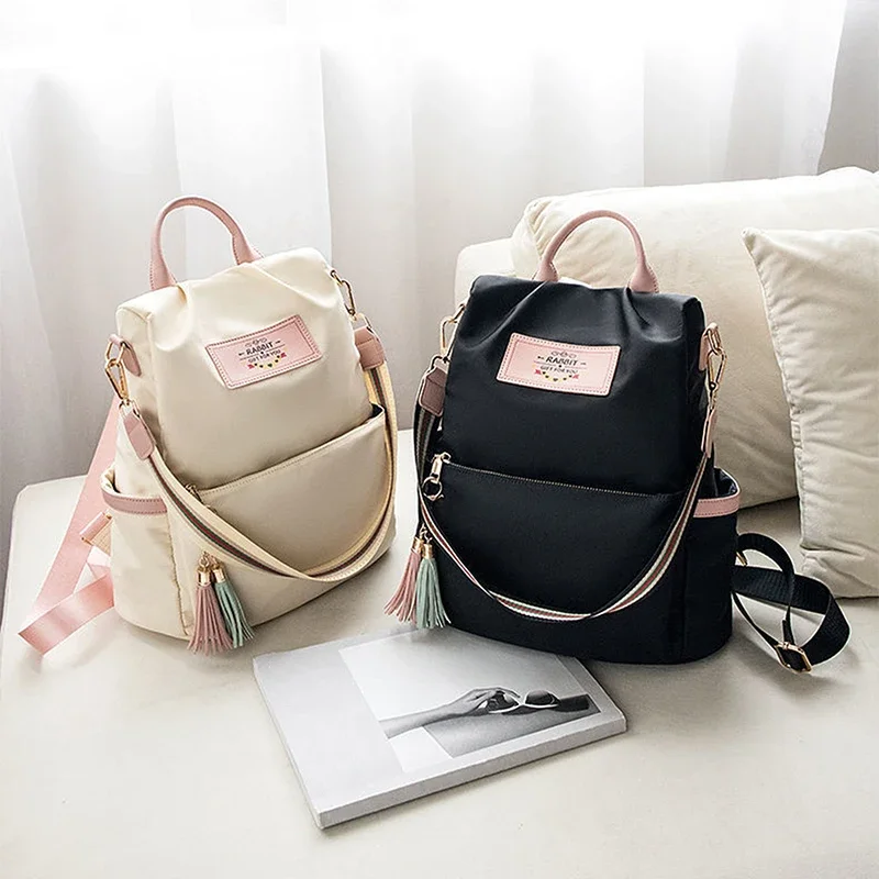 Disney High Quality Women\'s Shoulder Bag Large Capacity Oxford Cloth Bags Ladies Backpack Woman Tote Women Shoulder Backpacks