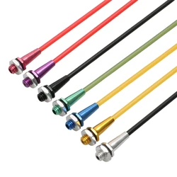 5PCS RC Boat Car Model Colorful Aluminum Alloy Antenna Seat Assembly Tube Sleeve with Cap+Mount Kit L320mm for DIY Accessories