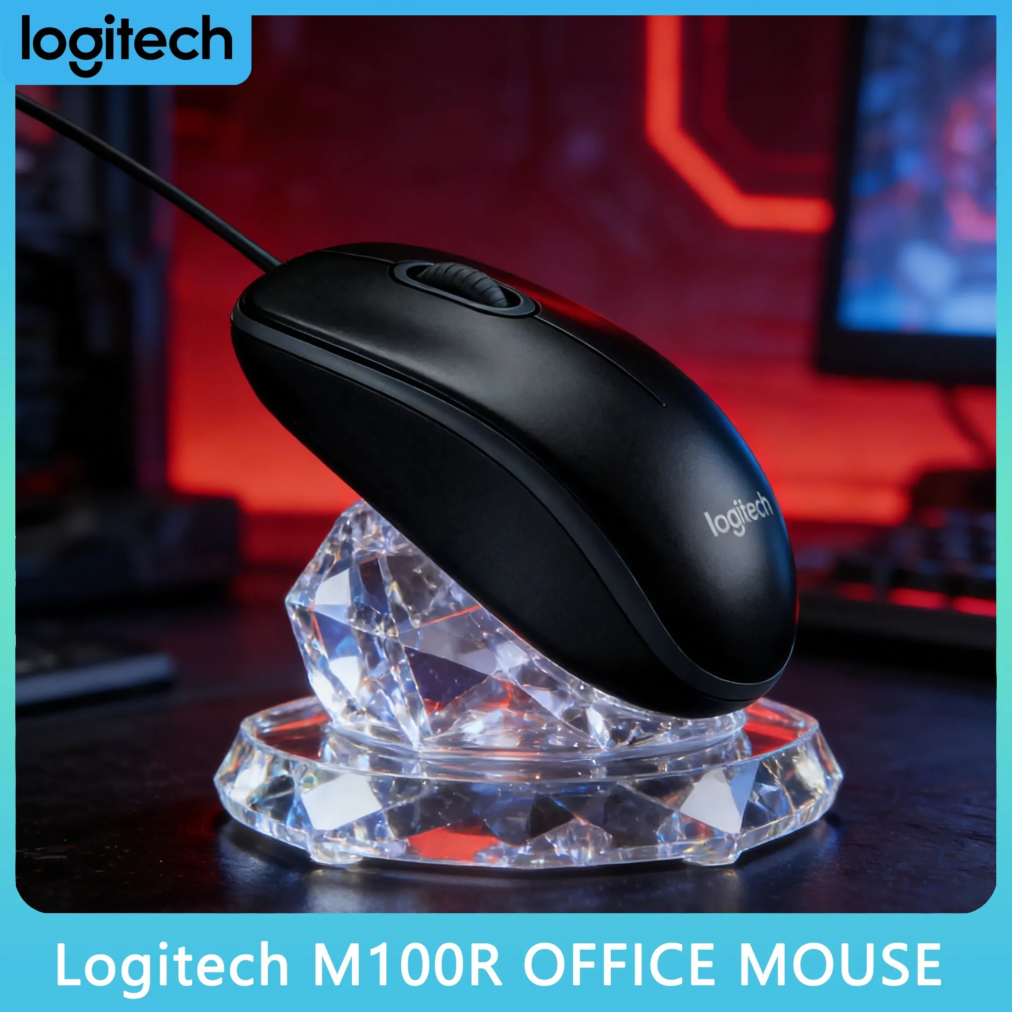 

Проводная USB-мышь M100R, совместимая с Mac, для дома и офиса