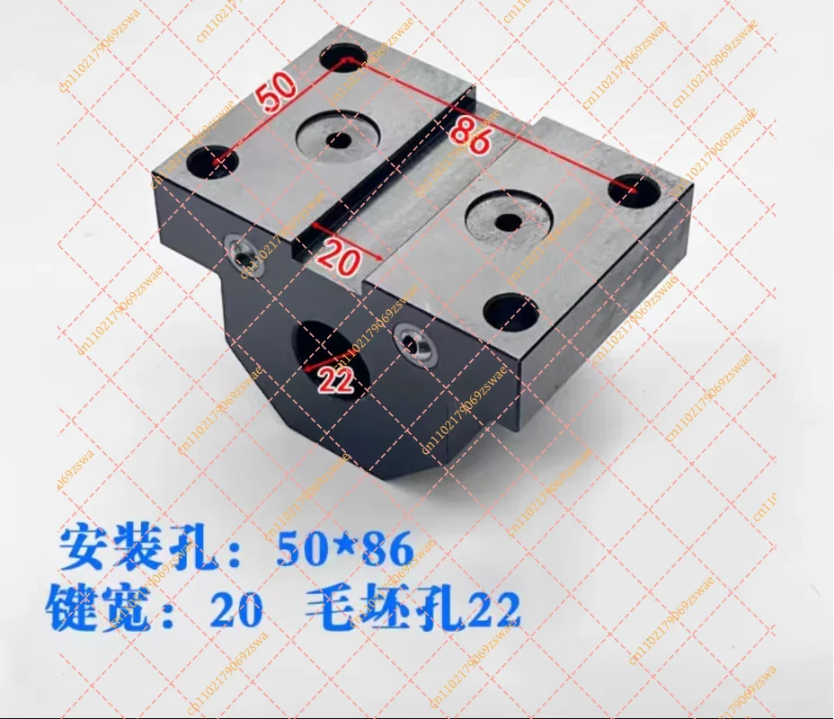 Square End Face Tool Holder for HAK31063 HAK31080 HAK31100 Turret, CNC Lathe Accessory