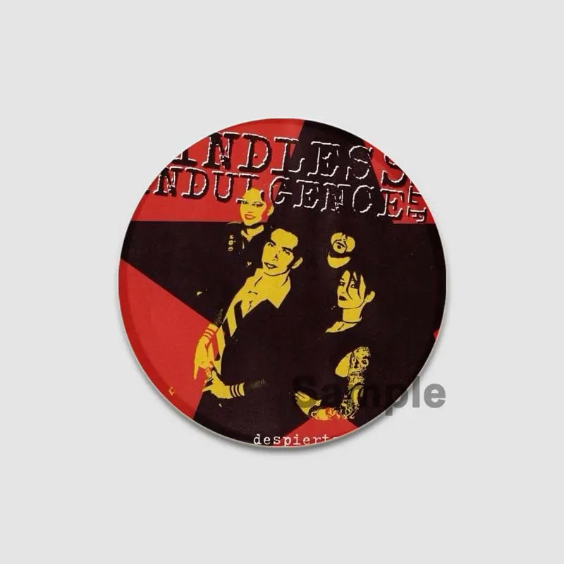 FRANKENSTEIN GIRLS Album Cover Soft Button Pin Rock Band Mindless Self Indulgence Brooch Jamie Hewlett Cartoon Badge Fans Gifts
