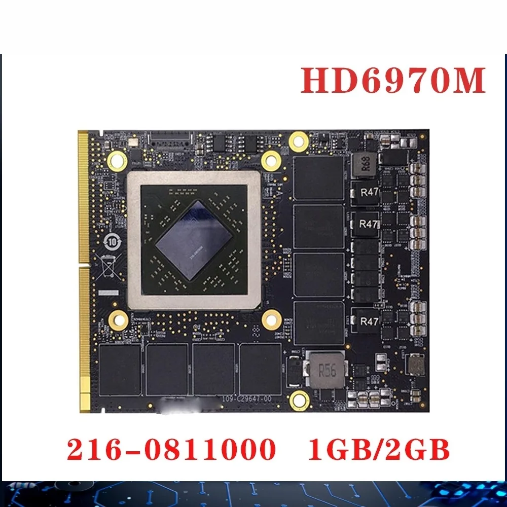 

Топ оригинальная видеокарта HD6970M HD6970 HD 6970 1 ГБ 2 ГБ для Apple IMac 27 "A1312 2011 2010 216- 0811000 видеокарта