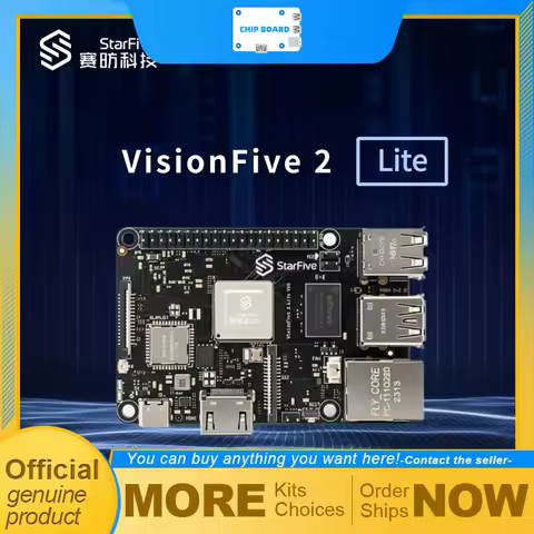 VisionFive 2 Lite SBC, StarFive JH7110 RISC-V Board with PCIe, HDMI and USB 3.0 for Embedded Linux and AIoT Projects