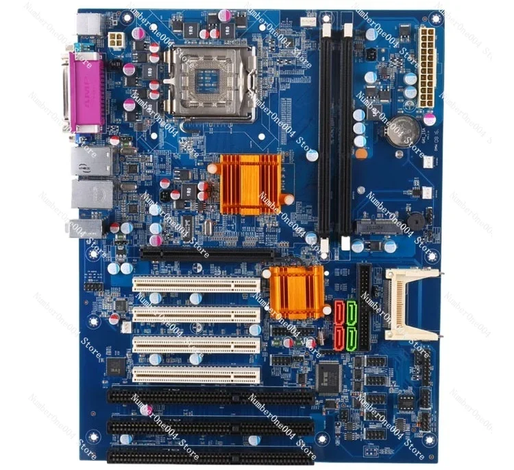 G41 3 ISA slot Industrial motherboard 4 PCI dual network card DDR3 replacement G31 775 pin research and upgrade