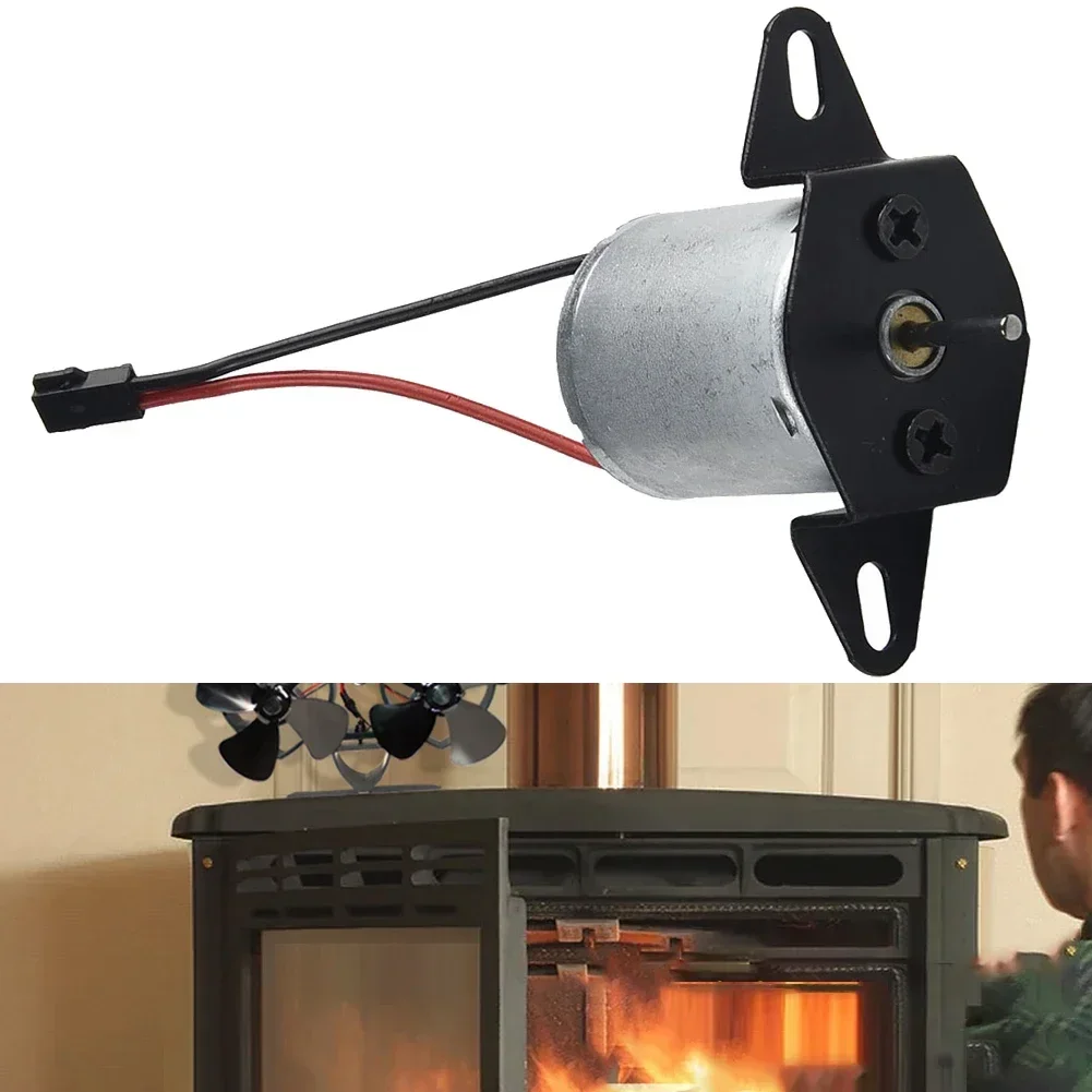 Stove Fan Motor Heat-Power Stove Fan Motor 1500RPM Fireplace Fan Motor Replacement Home Heater Repair Parts