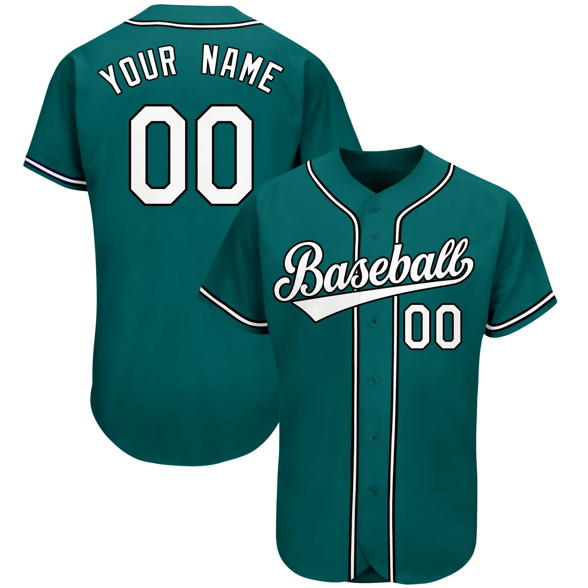 Professional Custom Baseball Jersey Print Design Your Own Name Number Softball Game Training Team Clothing Male/Female/Child