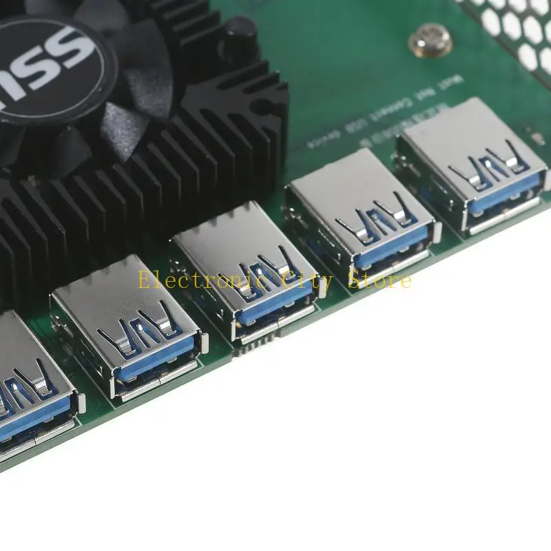 

PCI-E TO PCI-E Adapter 4x до 16x Special Riser Card USB 1-6 Адаптерная карта Hu8d