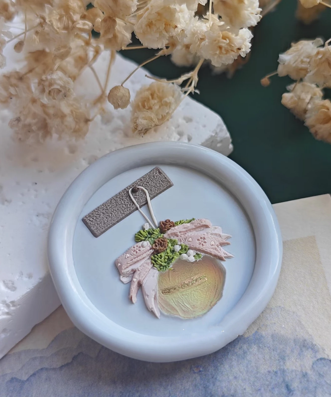 

Bronze Wing Series Rabbit Bapa Emed Fire Seal DIY Handmade Stamp Envelope Closure Cultural Busin Supplies