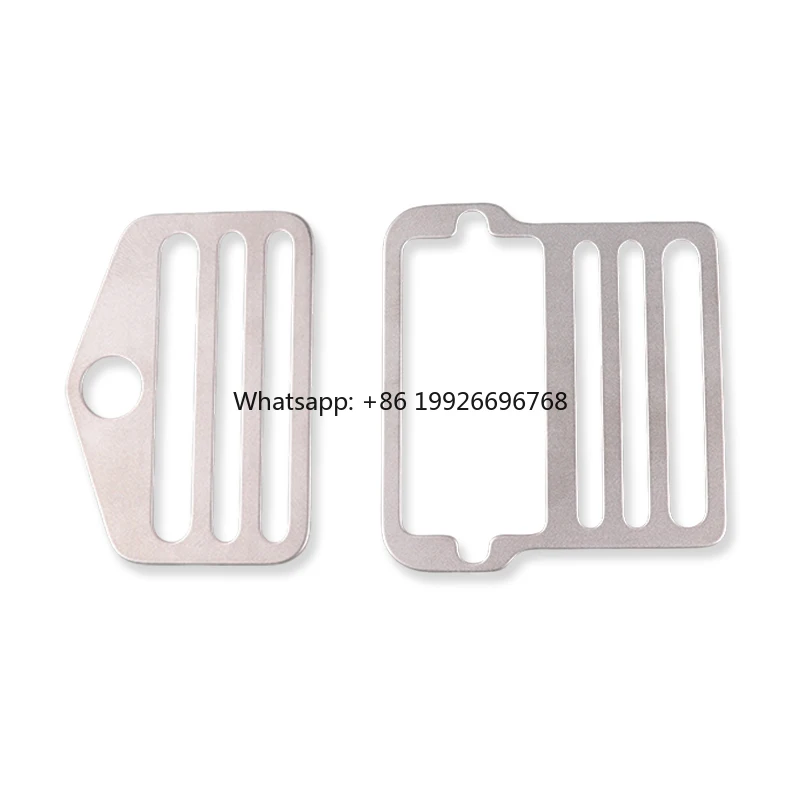 

SQC Buckle Titanium/PVD Black Titanium of Sidemount BCD for Technical Diving Manufacturer